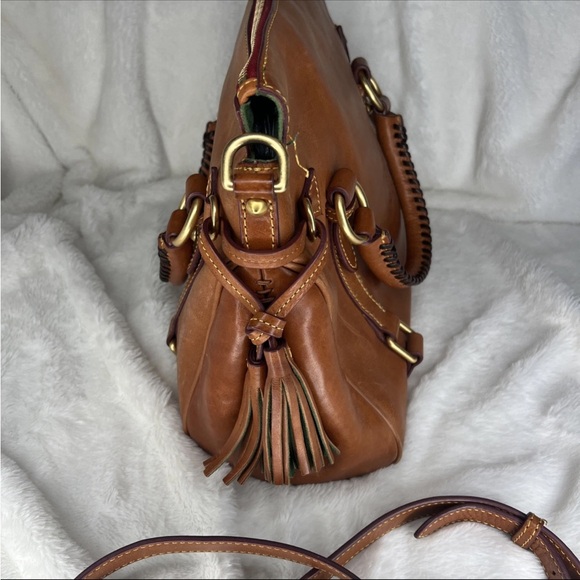 Dooney & Bourke Florentine (natural) Satchel- classic size - Picture 4 of 16